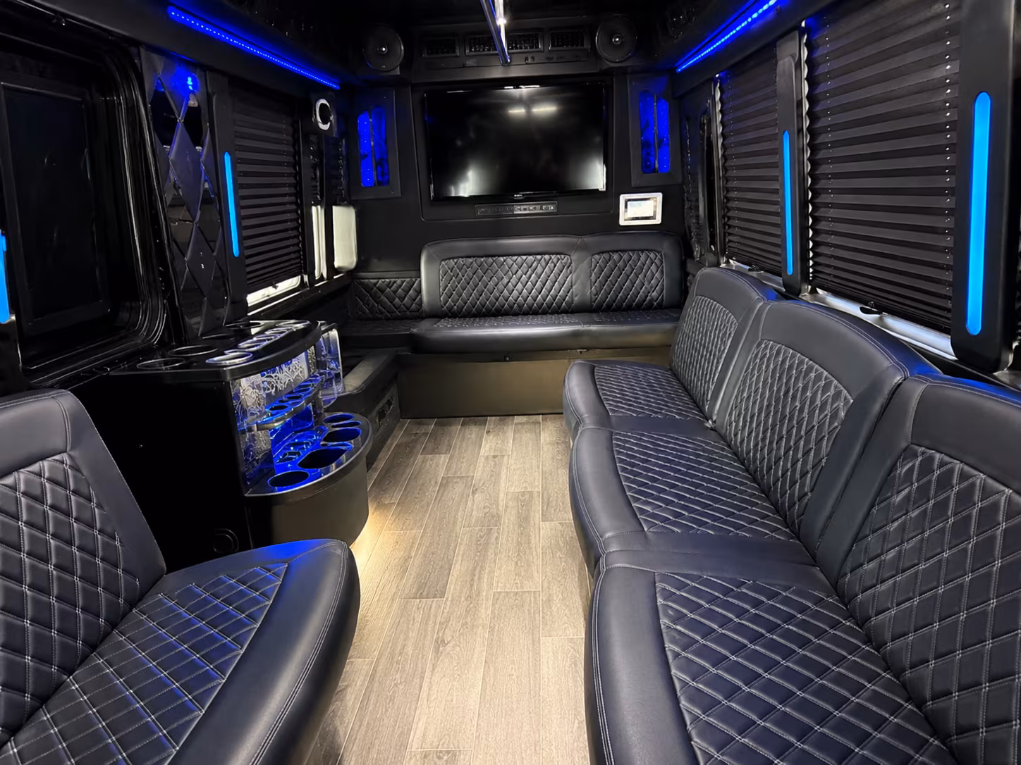 across lansing michigan party bus rental