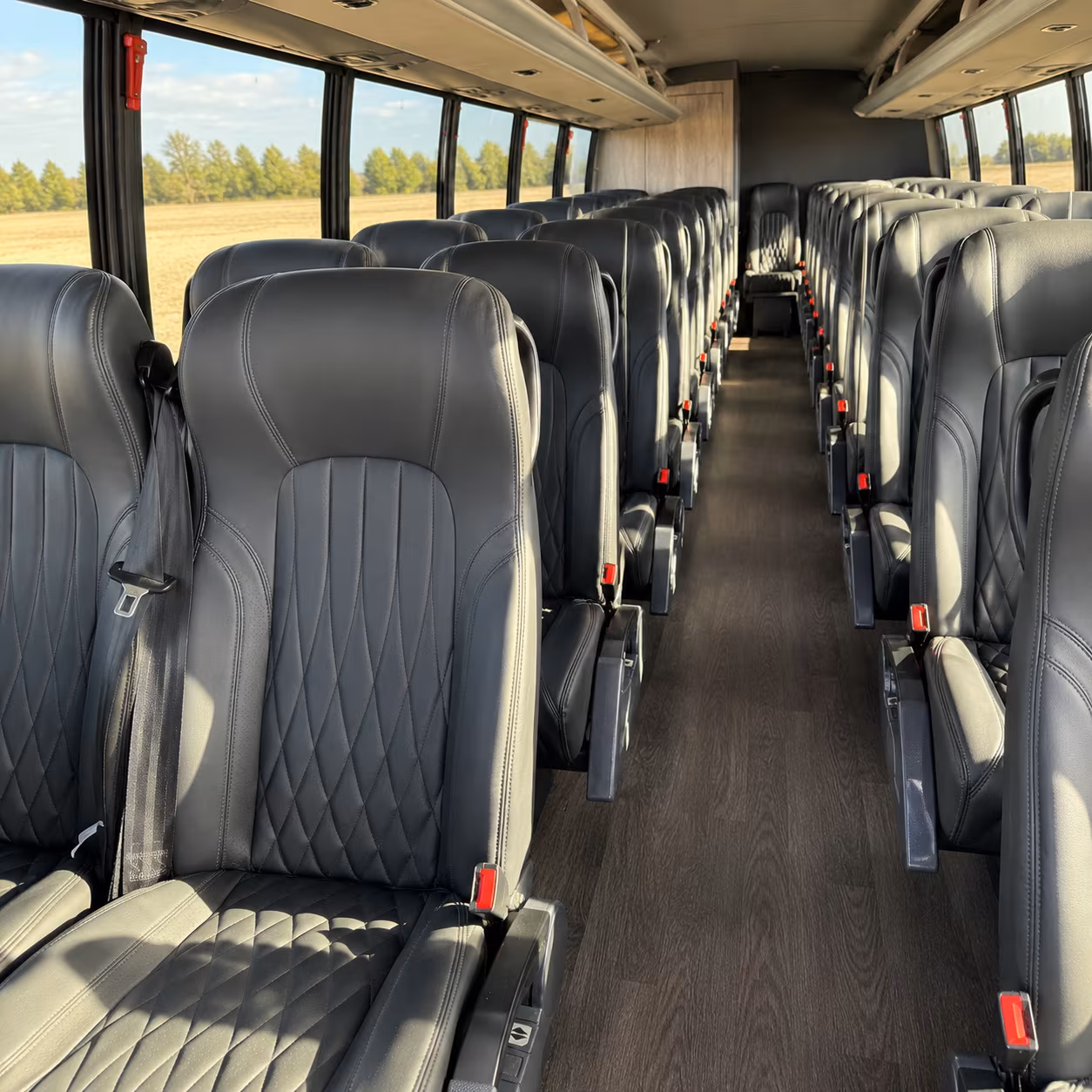 lansing wedding transportation onboard seating